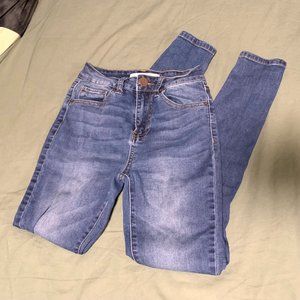 Ashley Mason Blue Skinny Jeans